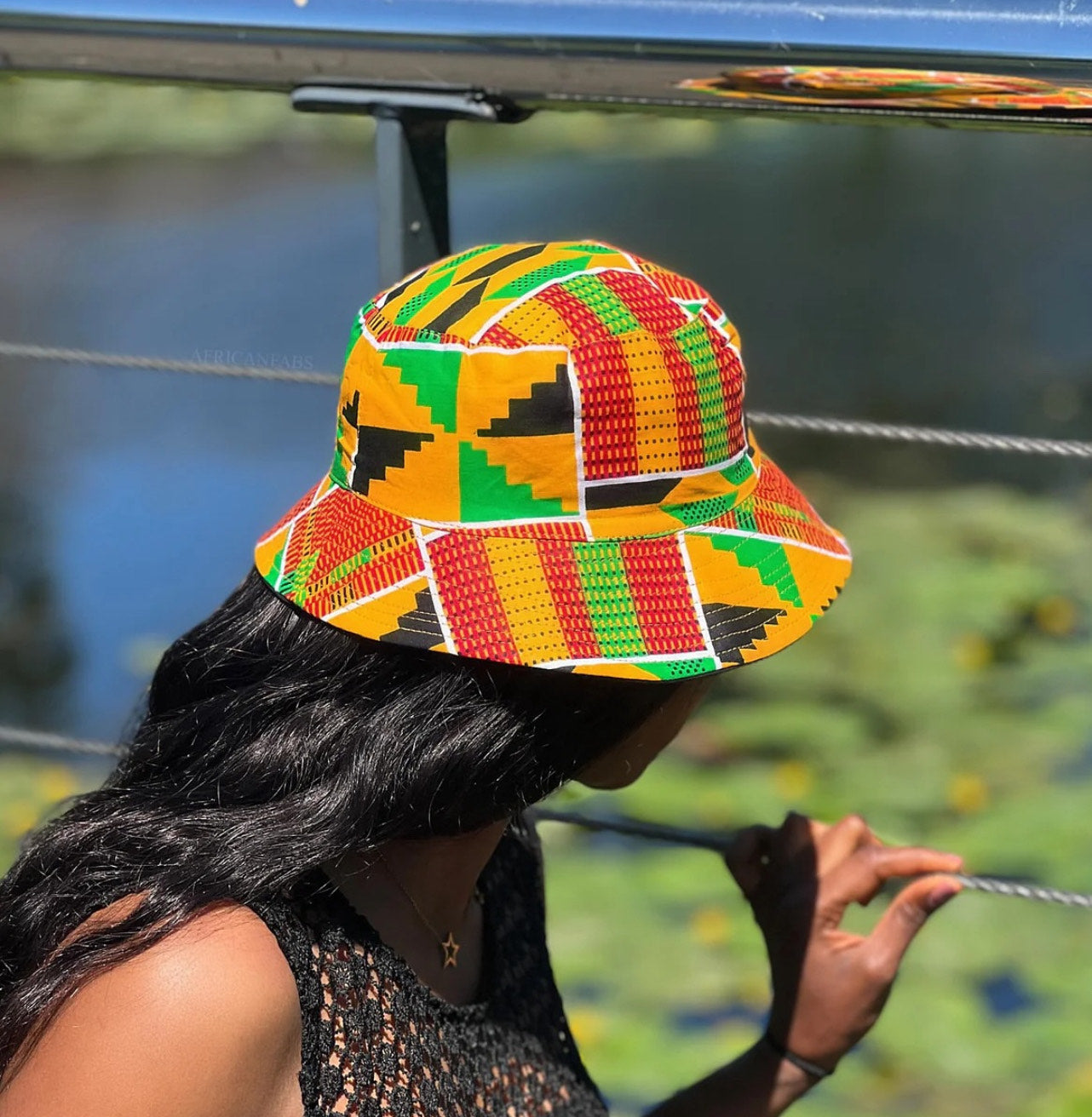 African Print Bucket Hat