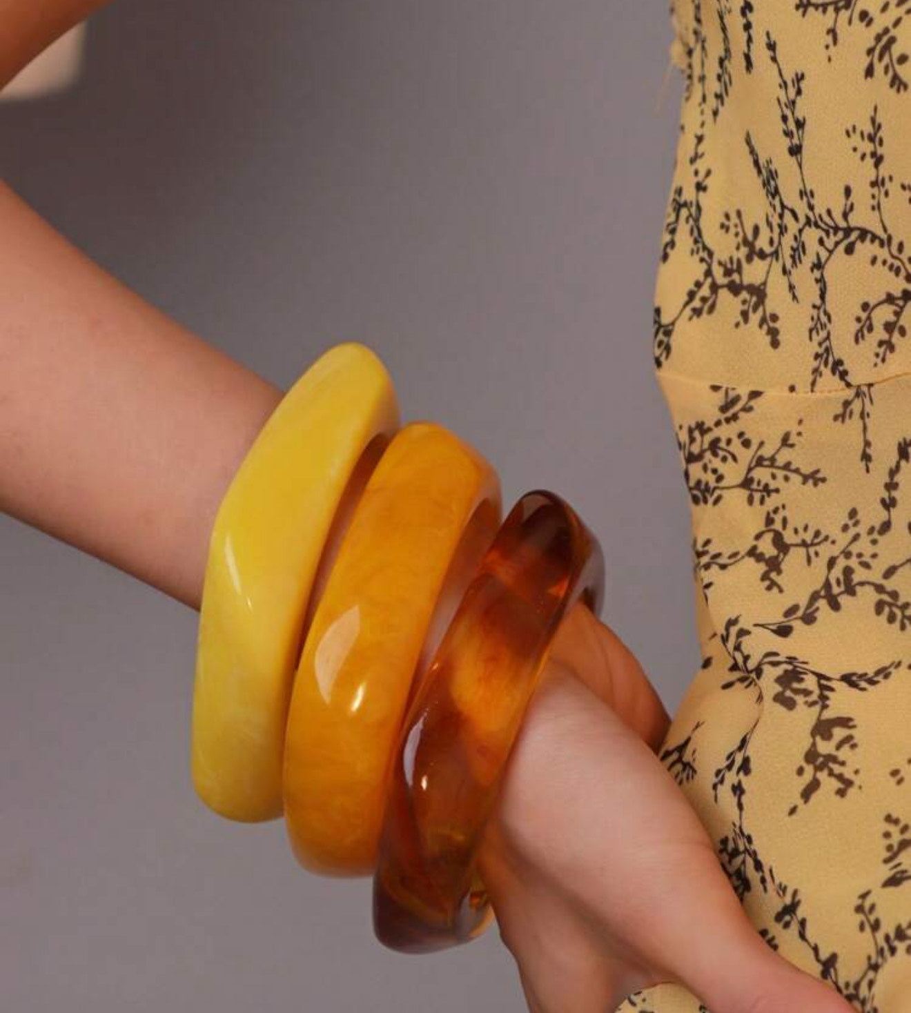 Asymmetrical Geometric Bangles